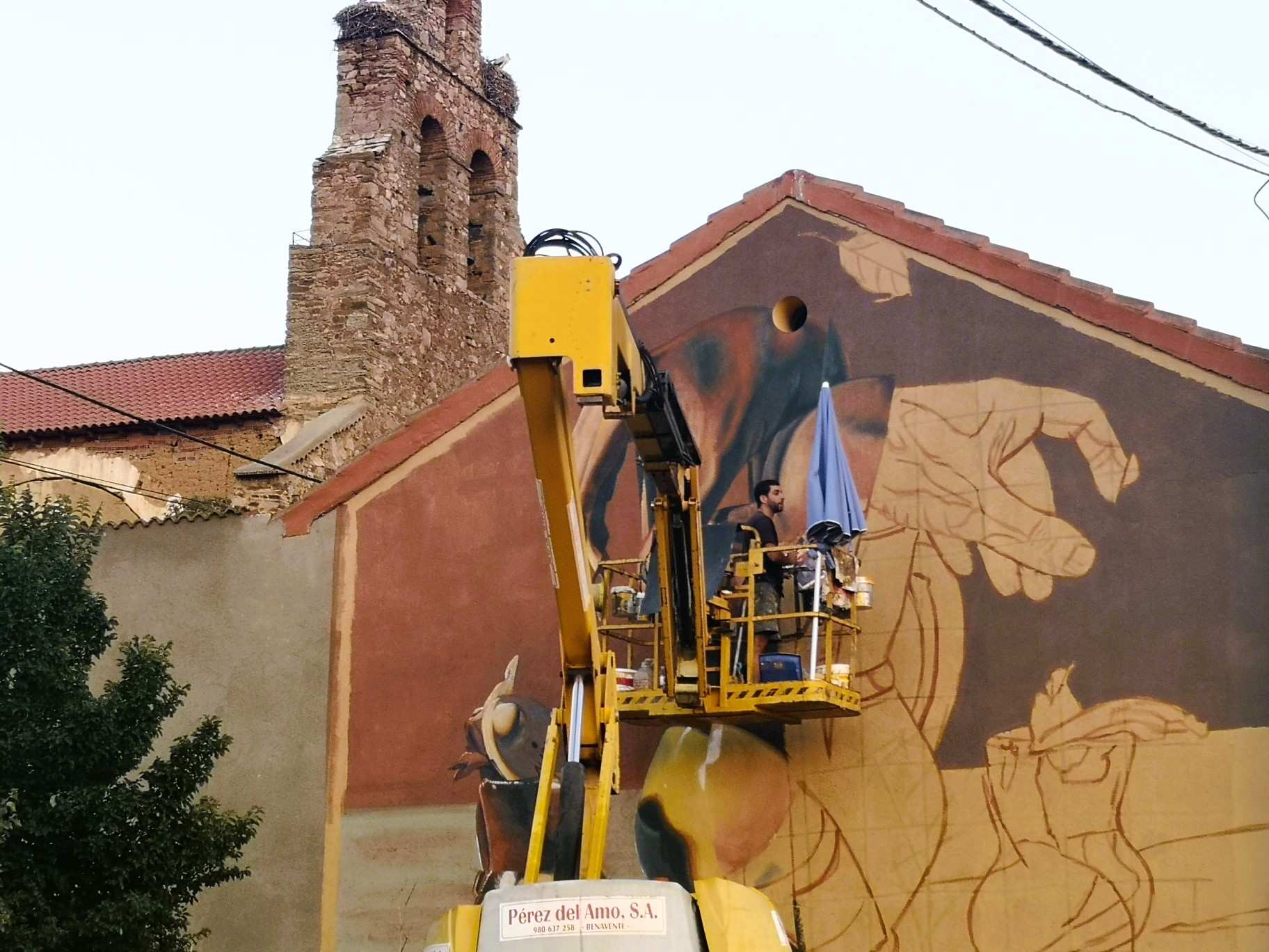 La Torre del Valle se hace arte Benavente Digital
