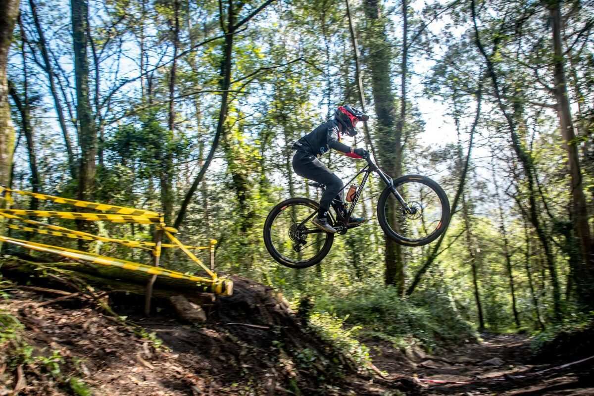 Sara Yusto entrenando