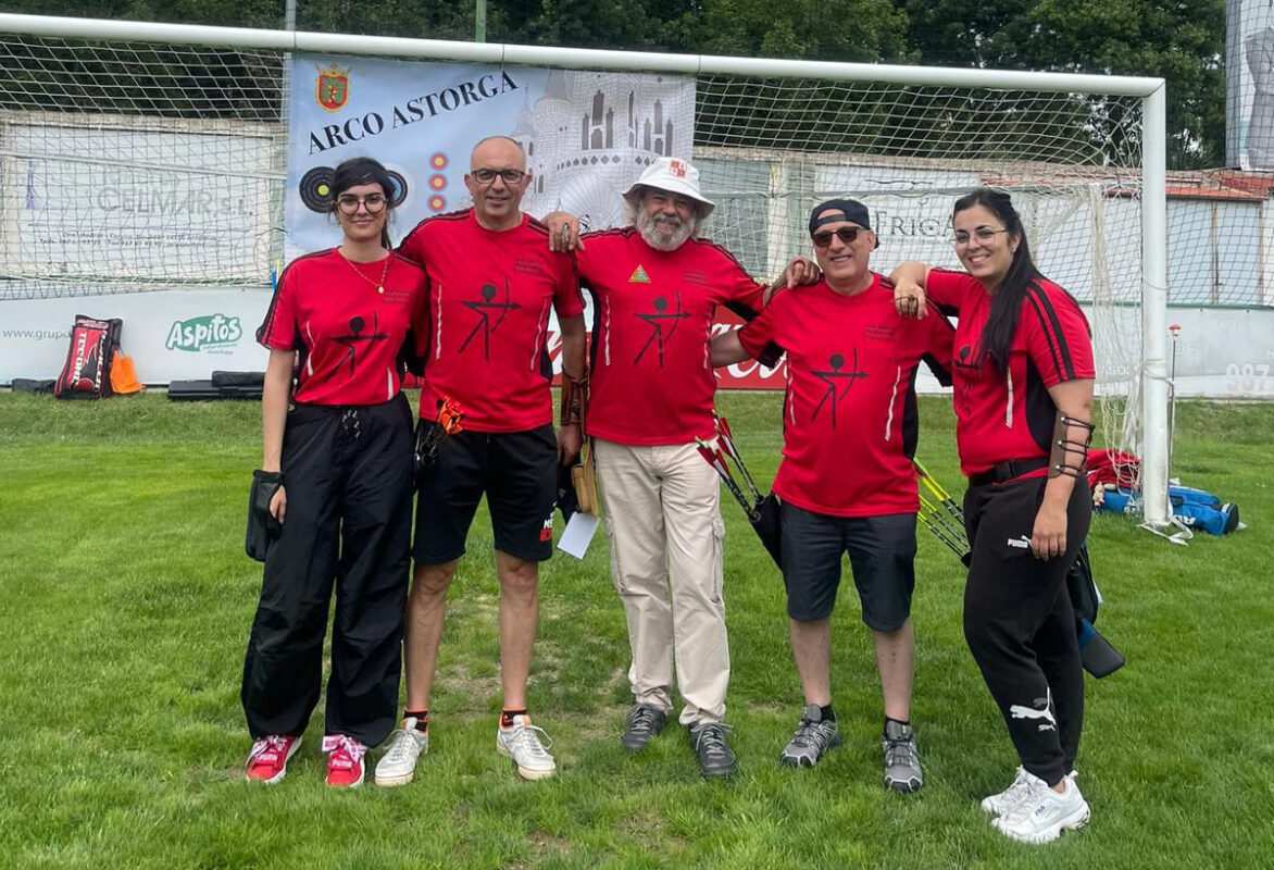 Arqueros benaventanos en Astorga