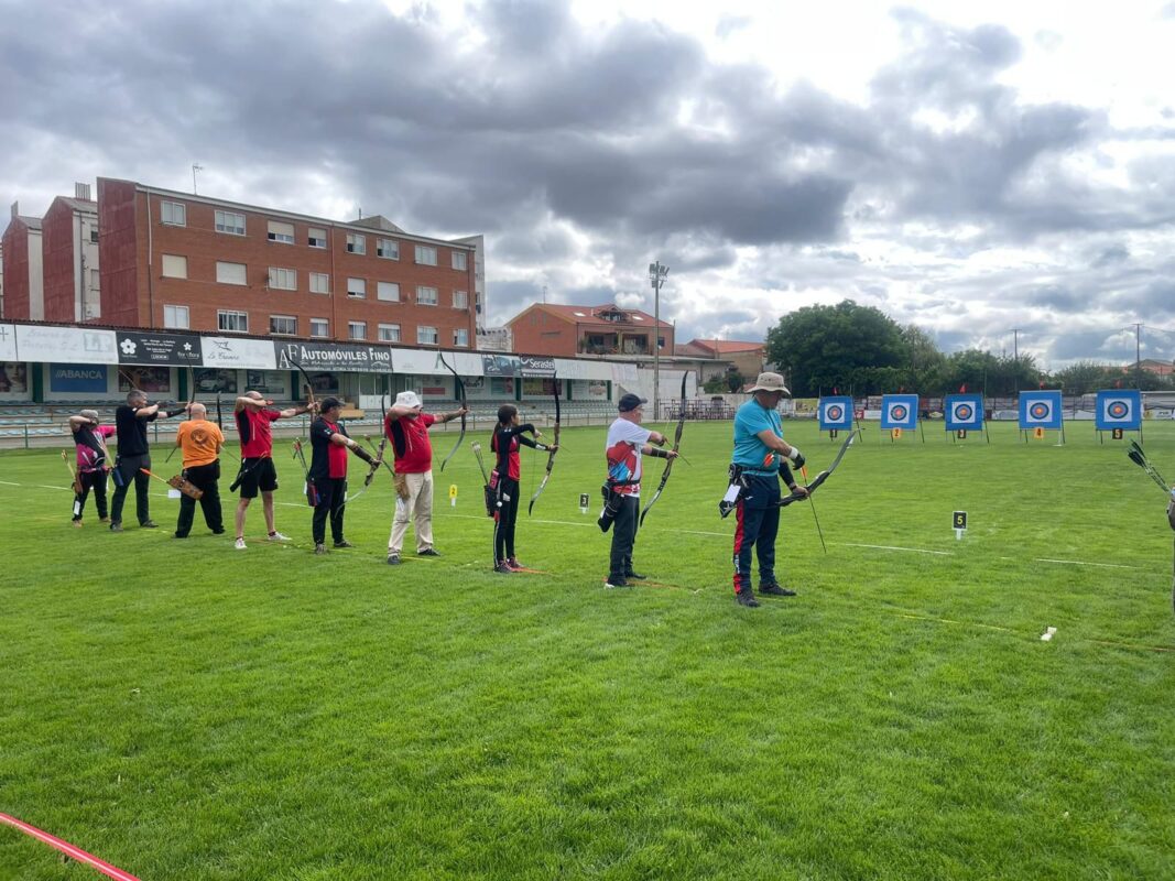 Momento de la tirada en Astorga