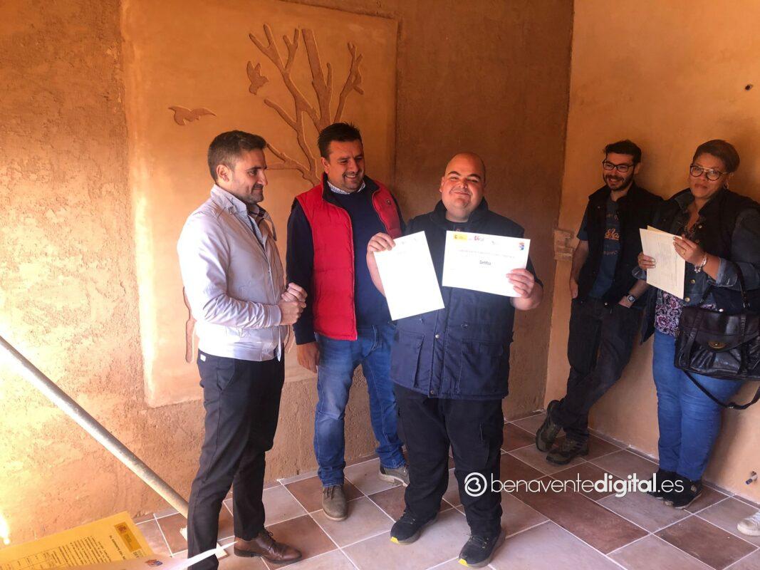 Entrega de diplomas en Villaferrueña