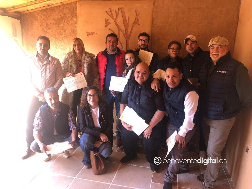 Entrega de diplomas en Villaferrueña