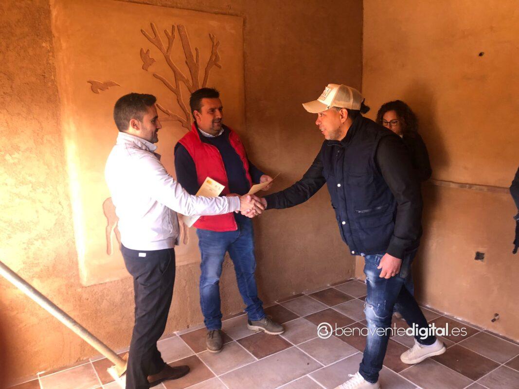 Entrega de diplomas en Villaferrueña