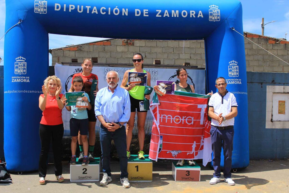 Miriam Álvarez vencedora en el Trail las Cavernas