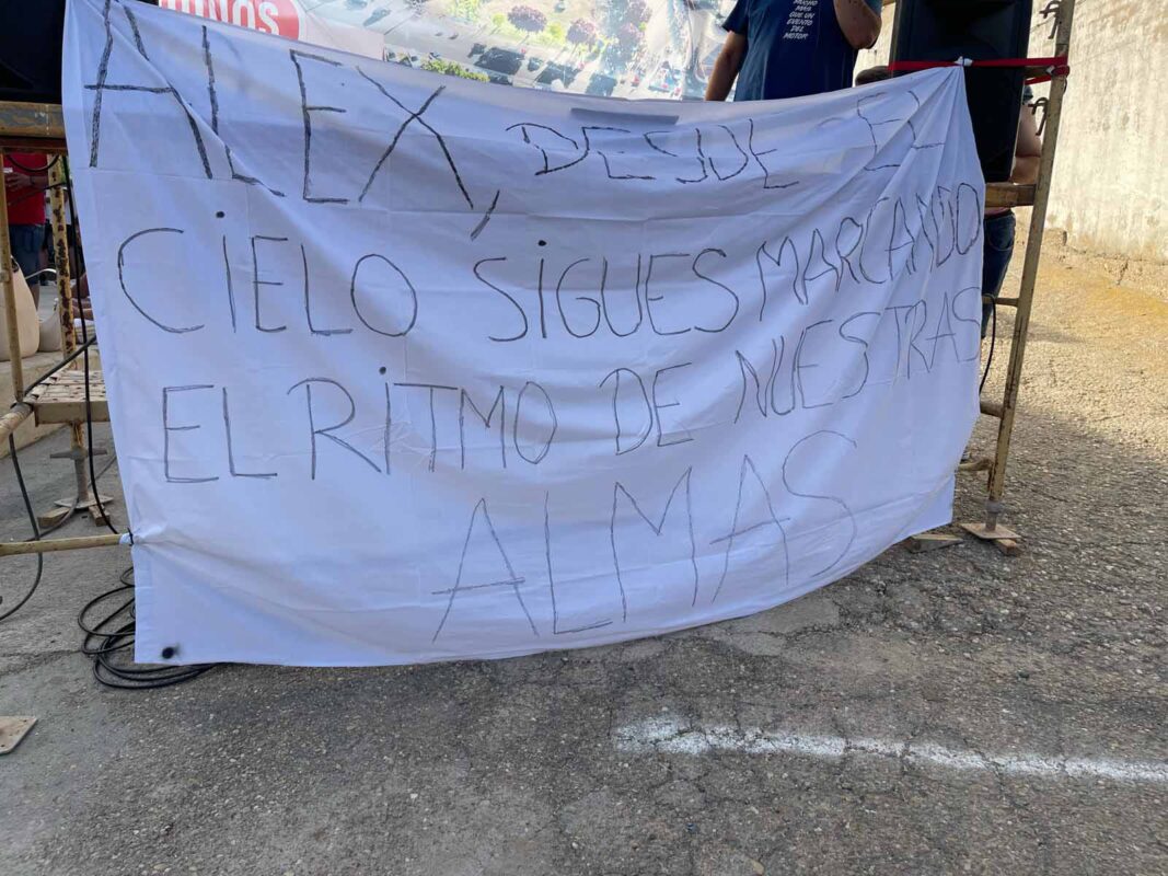 Homenaje a Álex en la quedada de
Olmillos de Valverde