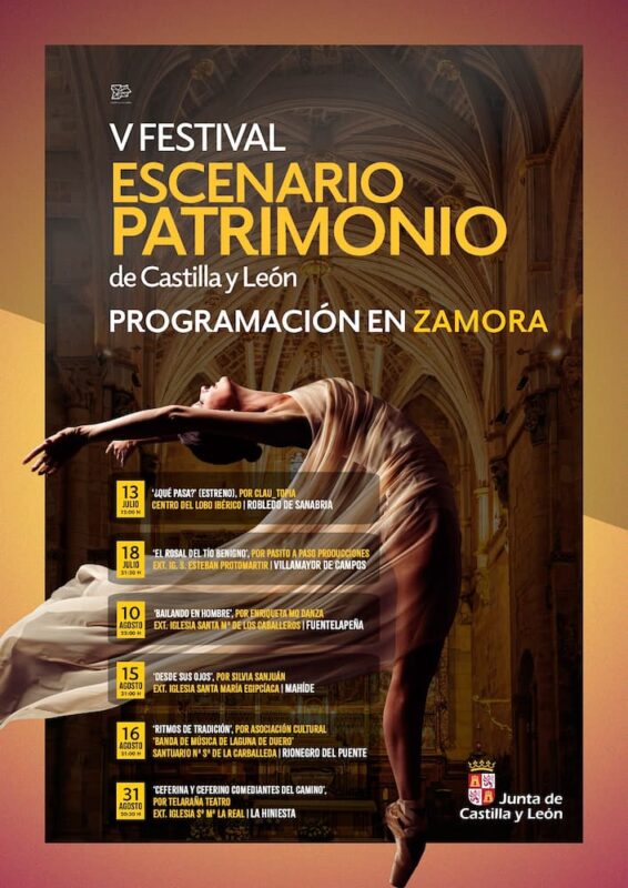cartel Escenario Patrimonio