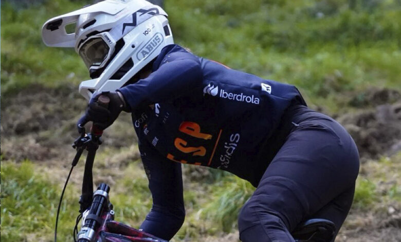 Sara Yusto en el europeo de descenso