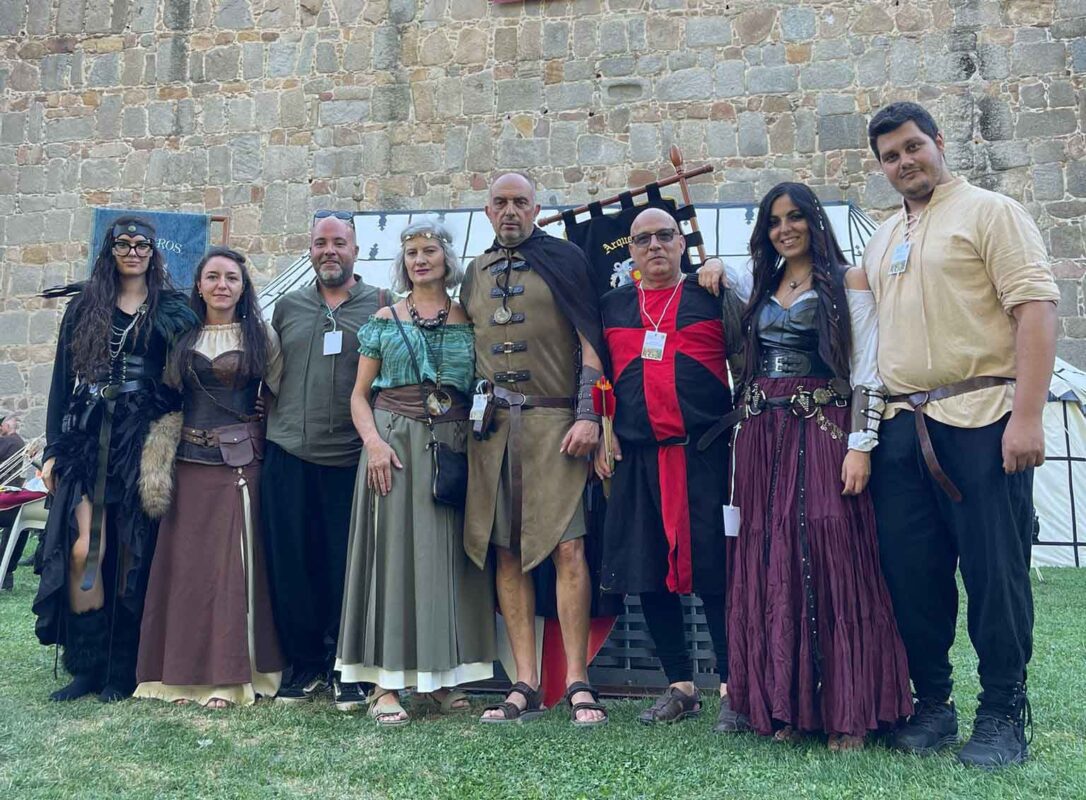 Arqueros benaventanos en Ávila