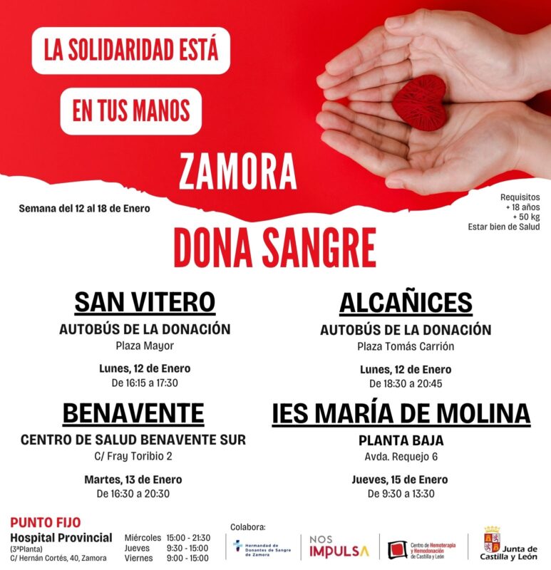 donantes de sangre