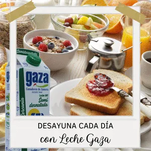 Leche Gaza - Desayuna cada día