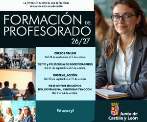 Junta de Castilla y León - Formación del profesorado